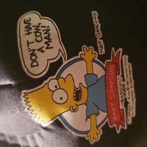 Simpsons Bart 1990 Don't Have Cow Collectible Nova Ball Cap